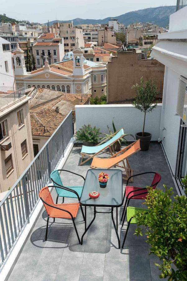 Acropolis Monastiraki Newly Renovated Apartment Athena Bagian luar foto